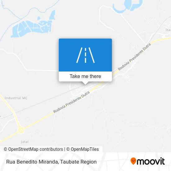 Rua Benedito Miranda map