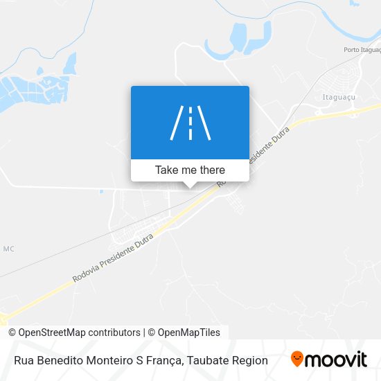 Rua Benedito Monteiro S França map