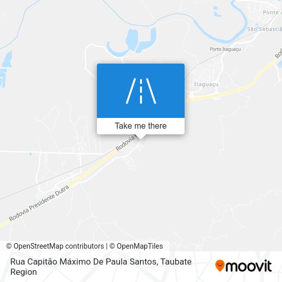 Rua Capitão Máximo De Paula Santos map
