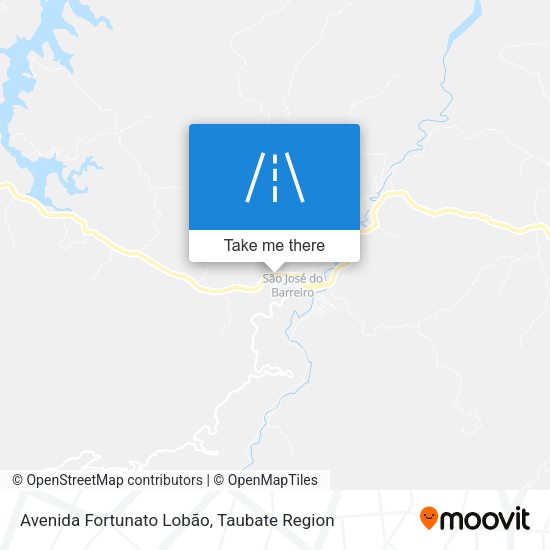 Avenida Fortunato Lobão map
