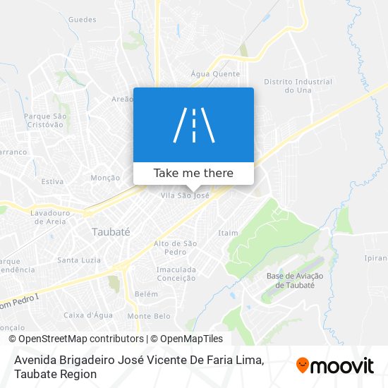 Avenida Brigadeiro José Vicente De Faria Lima map