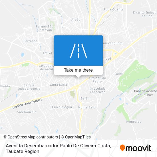 Avenida Desembarcador Paulo De Oliveira Costa map
