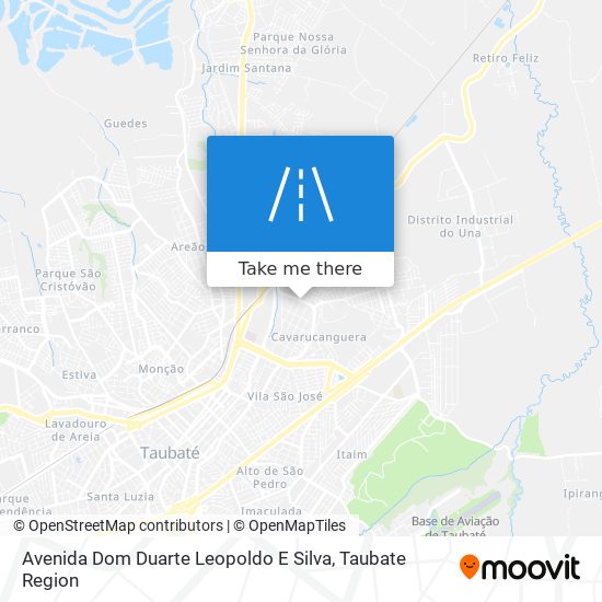 Avenida Dom Duarte Leopoldo E Silva map