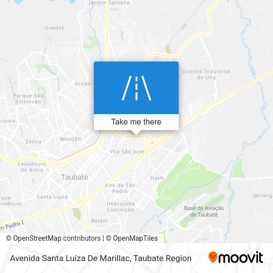 Avenida Santa Luíza De Marillac map