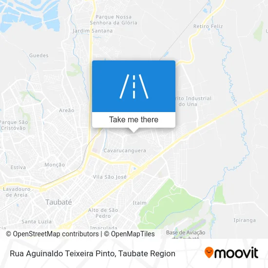Rua Aguinaldo Teixeira Pinto map