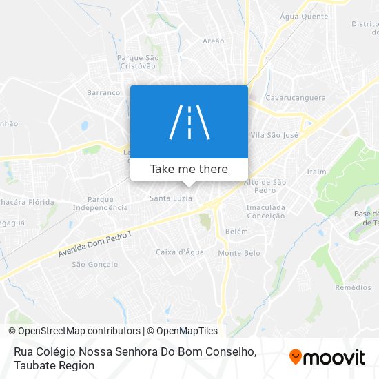 Mapa Rua Colégio Nossa Senhora Do Bom Conselho