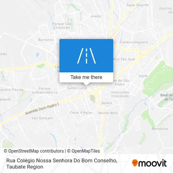 Rua Colégio Nossa Senhora Do Bom Conselho map
