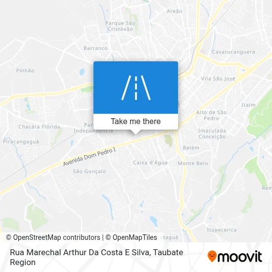 Rua Marechal Arthur Da Costa E Silva map