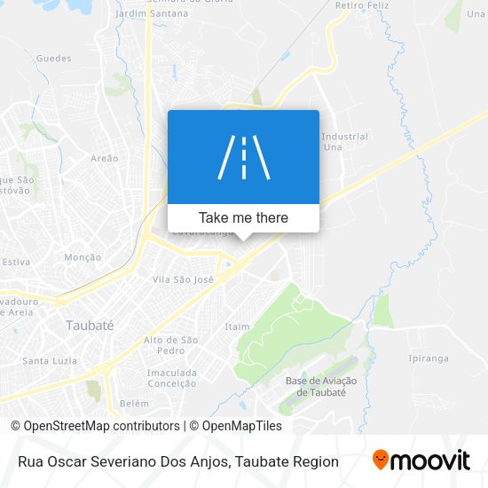 Rua Oscar Severiano Dos Anjos map