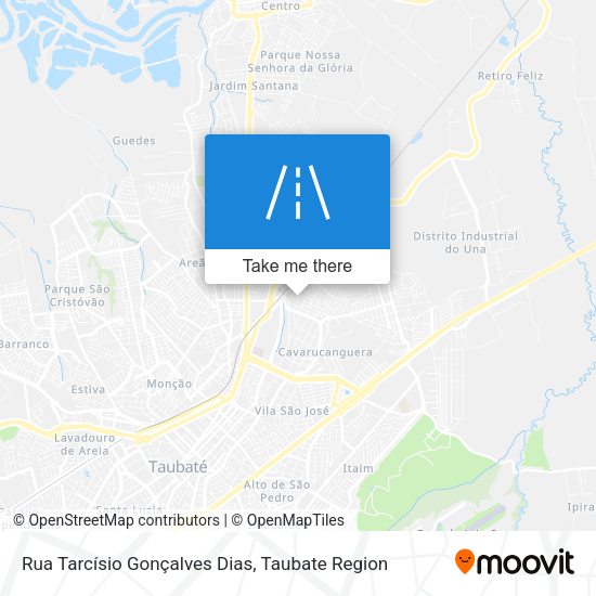 Rua Tarcísio Gonçalves Dias map