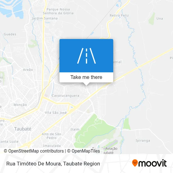 Rua Timóteo De Moura map