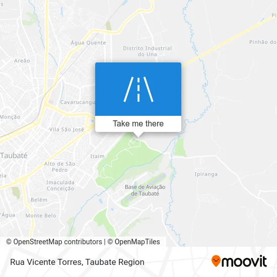 Rua Vicente Torres map