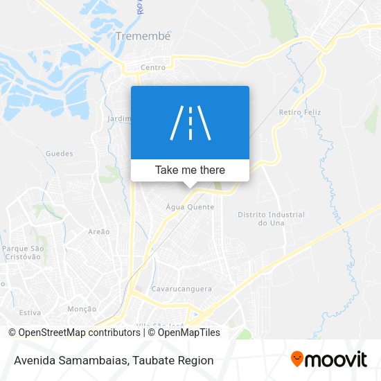 Avenida Samambaias map