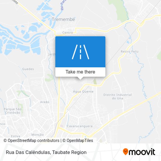 Rua Das Calêndulas map