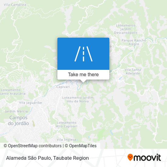Alameda São Paulo map