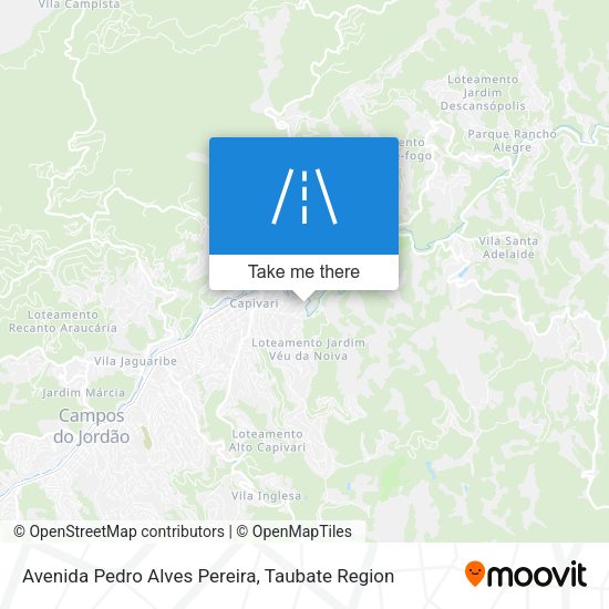 Avenida Pedro Alves Pereira map