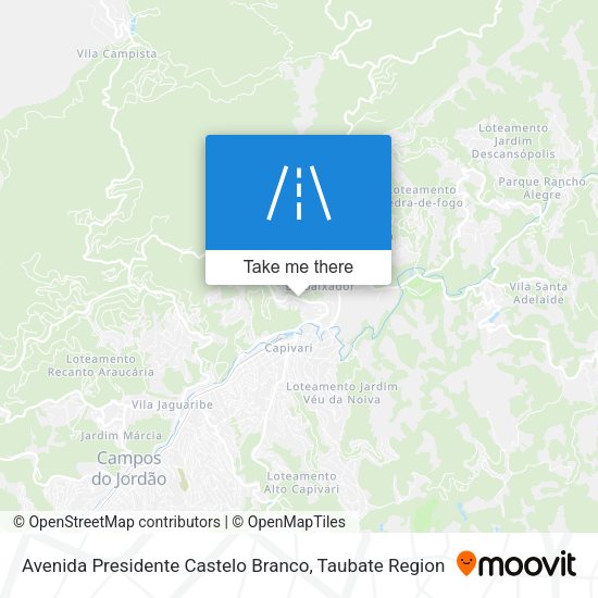 Avenida Presidente Castelo Branco map