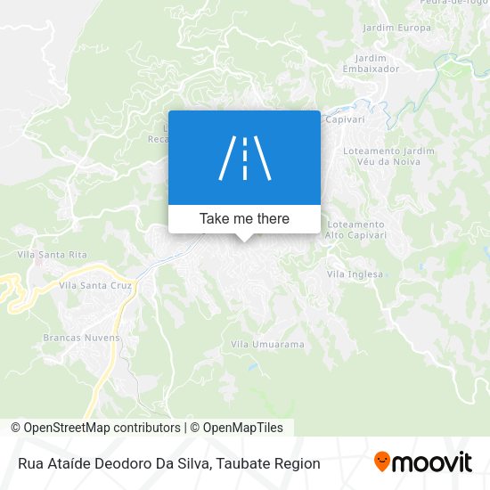 Rua Ataíde Deodoro Da Silva map