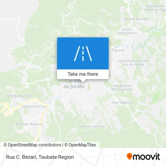 Rua C. Bezari map