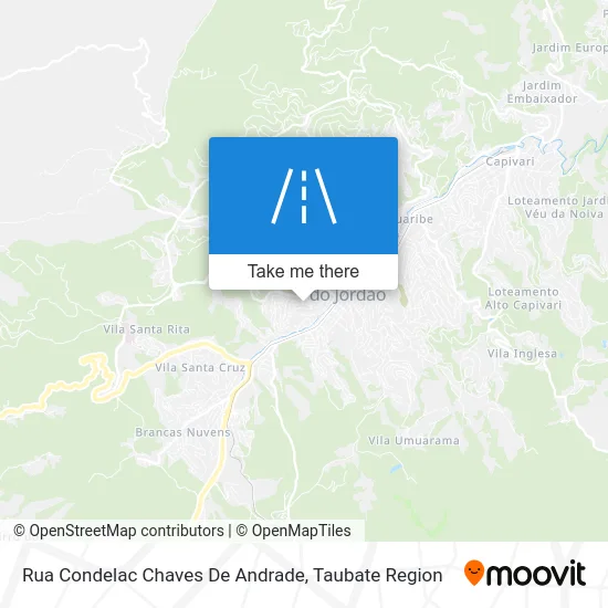 Rua Condelac Chaves De Andrade map