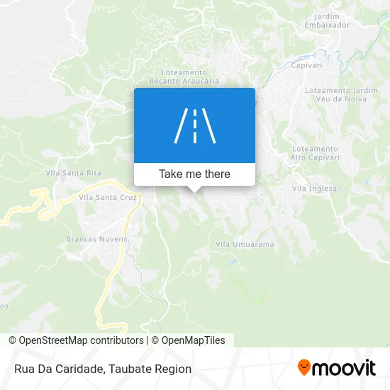 Rua Da Caridade map