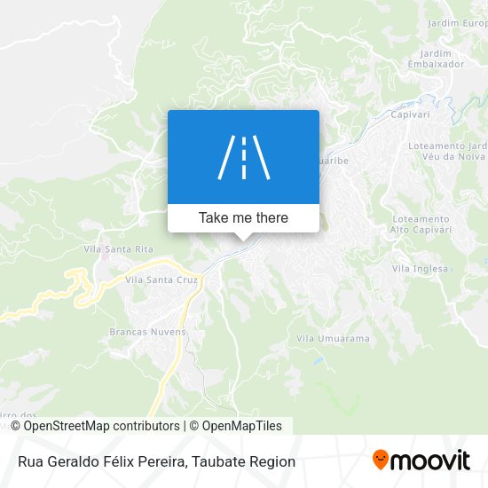 Rua Geraldo Félix Pereira map