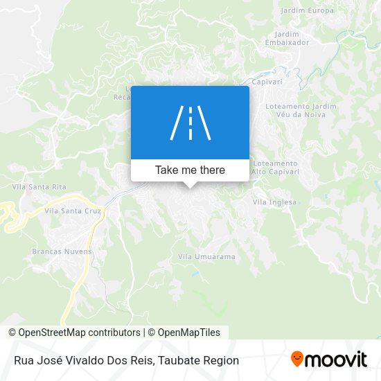Rua José Vivaldo Dos Reis map