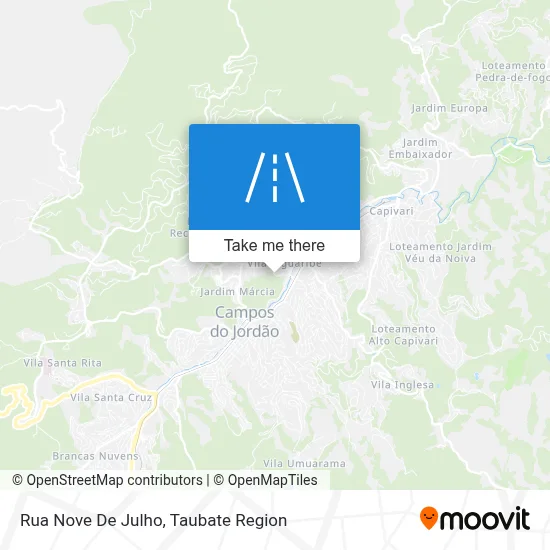 Rua Nove De Julho map