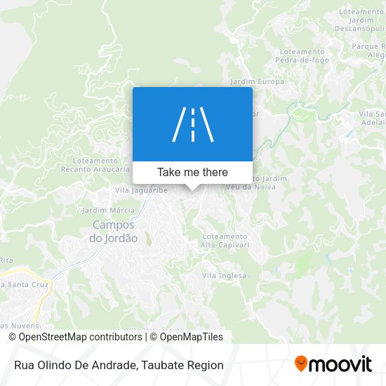 Rua Olindo De Andrade map
