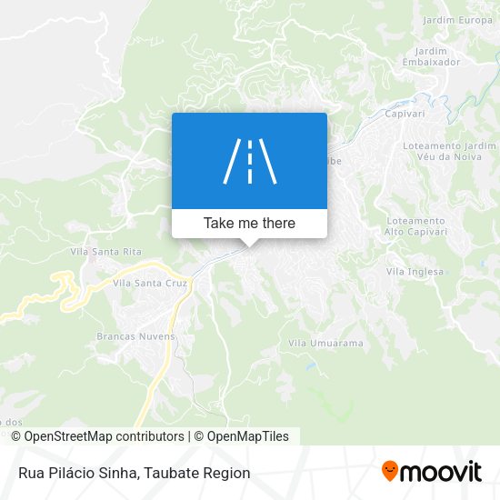 Rua Pilácio Sinha map