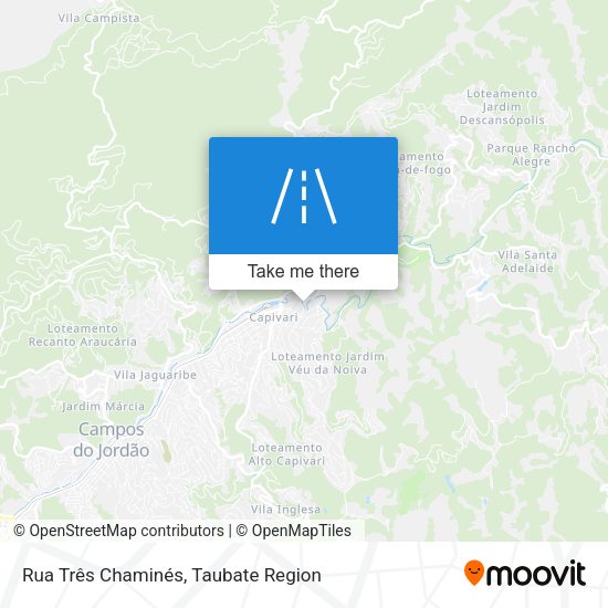 Rua Três Chaminés map