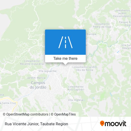 Rua Vicente Júnior map