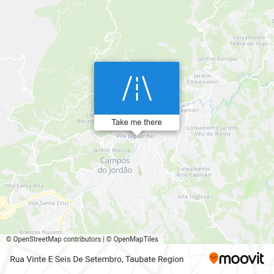 Rua Vinte E Seis De Setembro map