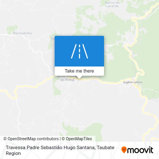 Travessa Padre Sebastião Hugo Santana map
