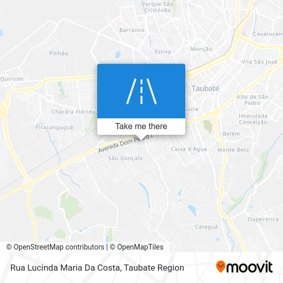 Rua Lucinda Maria Da Costa map