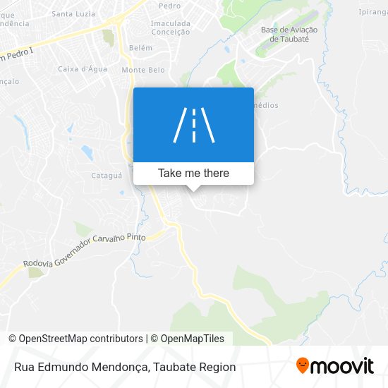 Rua Edmundo Mendonça map