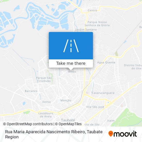 Rua Maria Aparecida Nascimento Ribeiro map