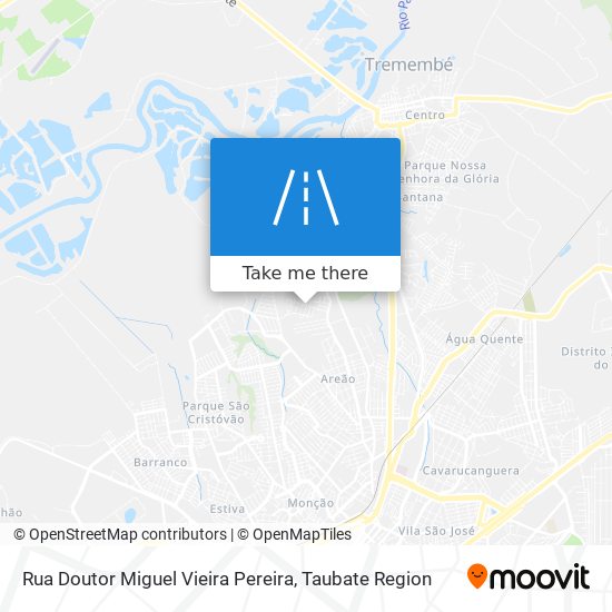 Mapa Rua Doutor Miguel Vieira Pereira