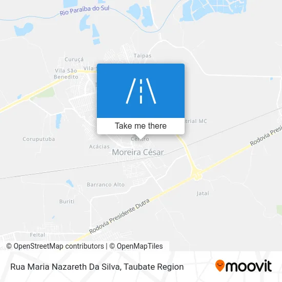 Rua Maria Nazareth Da Silva map