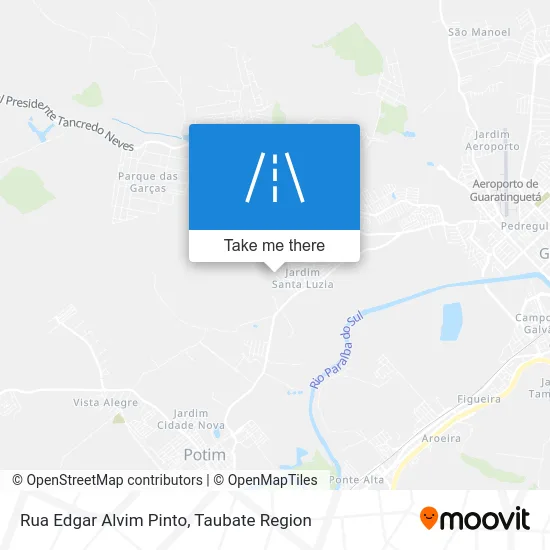 Rua Edgar Alvim Pinto map