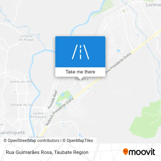 Rua Guimarães Rosa map