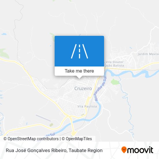 Rua José Gonçalves Ribeiro map