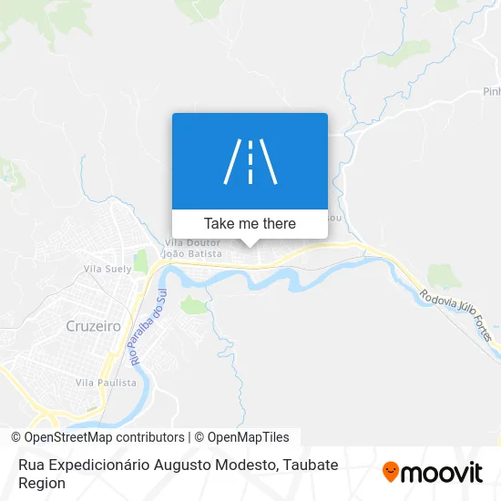 Rua Expedicionário Augusto Modesto map