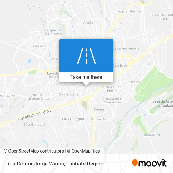Rua Doutor Jorge Winter map