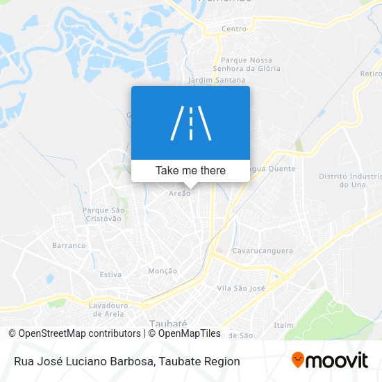 Rua José Luciano Barbosa map