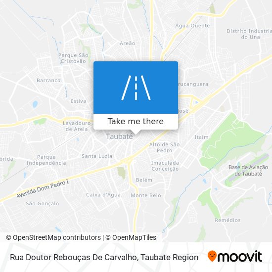 Rua Doutor Rebouças De Carvalho map