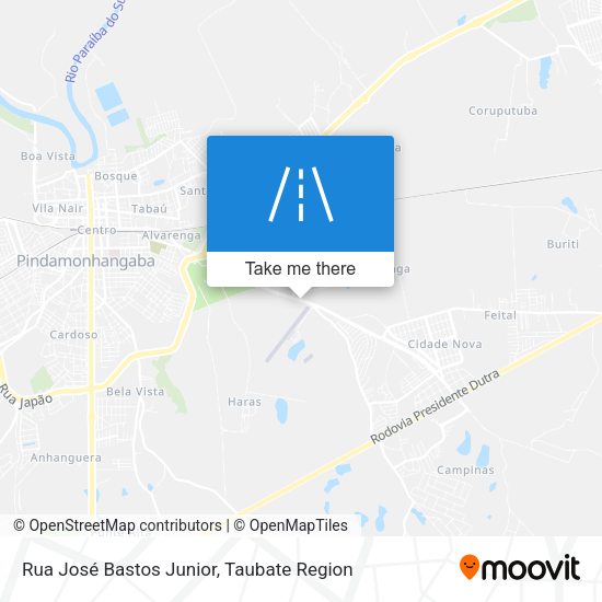 Rua José Bastos Junior map