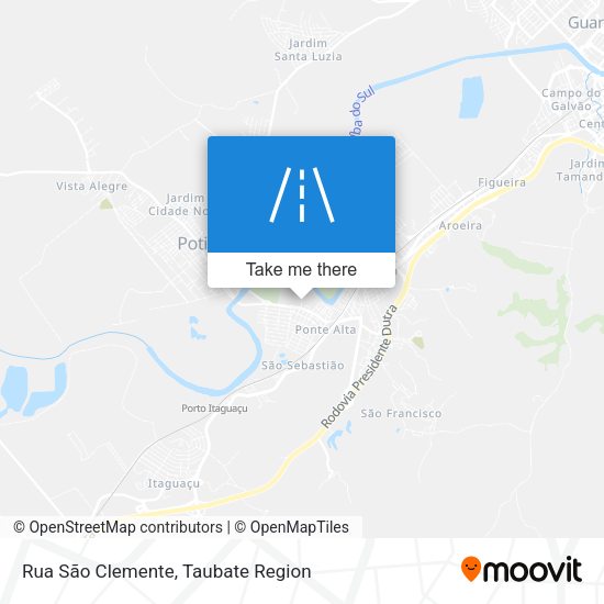 Rua São Clemente map
