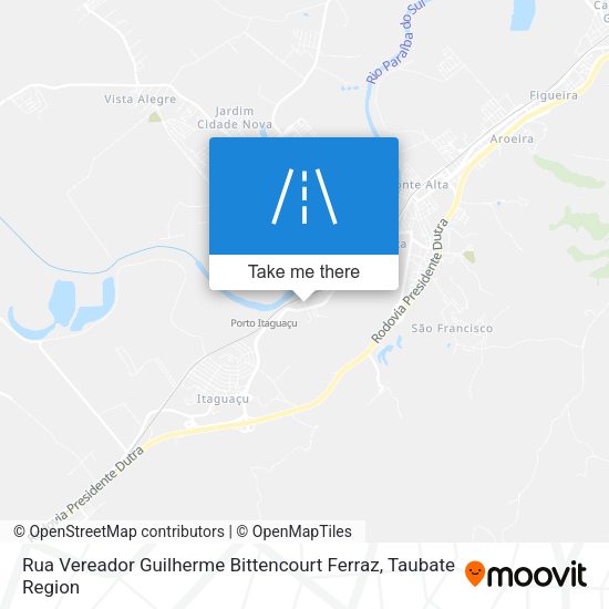 Rua Vereador Guilherme Bittencourt Ferraz map