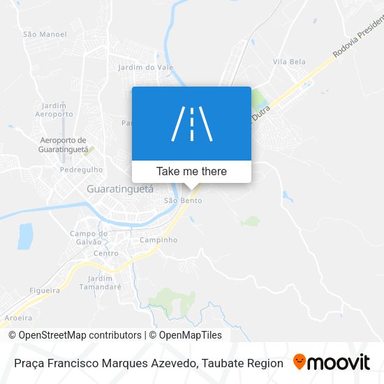 Praça Francisco Marques Azevedo map